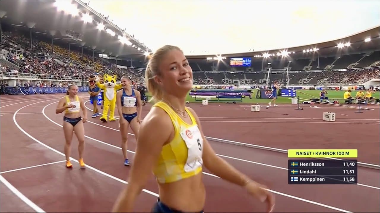 Julia Henriksson: svensk sprinter och rekordhållare på 200 meter