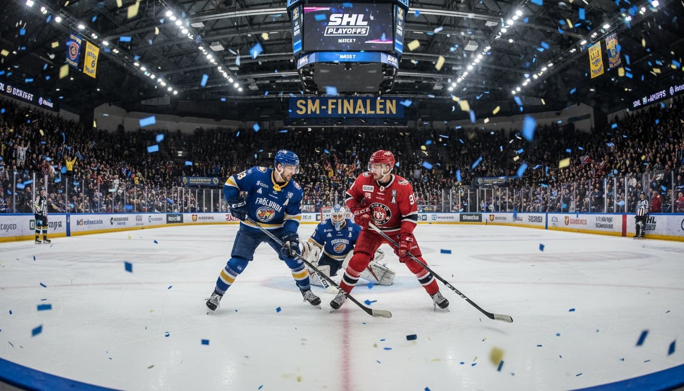SHL slutspel 2025 ishockeymatch