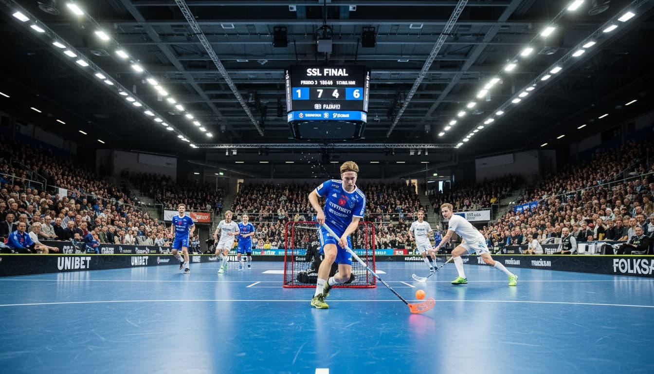 SSL final 2025 innebandymatch