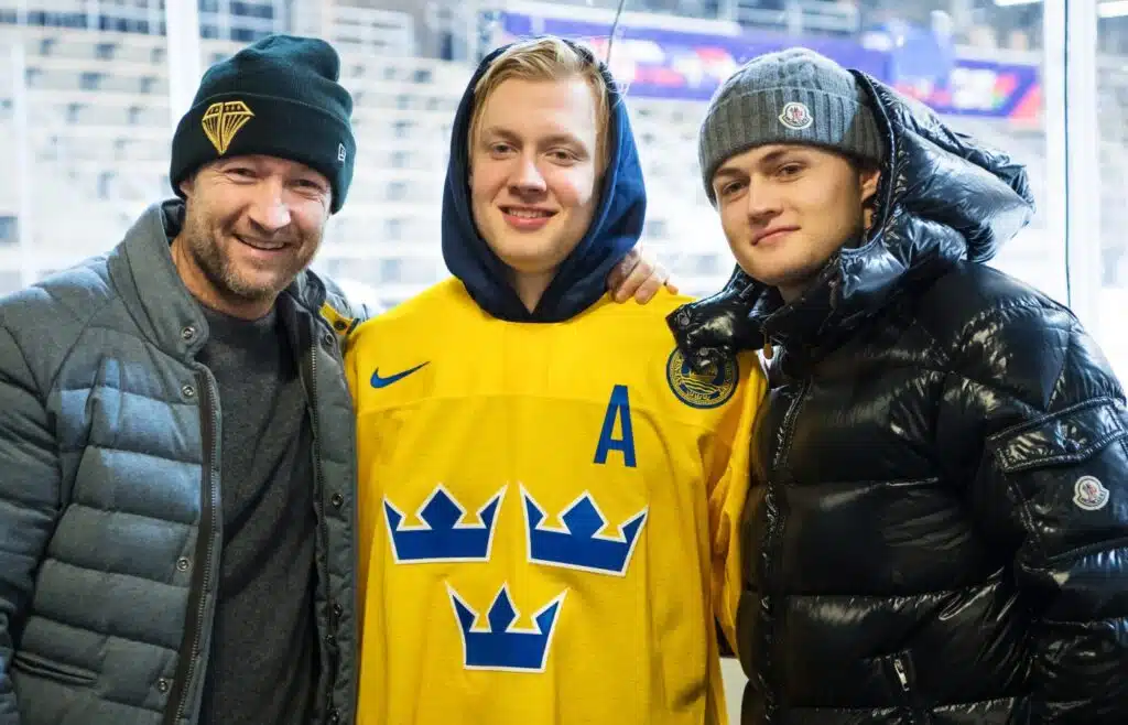 Michael Nylanders barn – hockeyfamiljen och sönernas karriärer