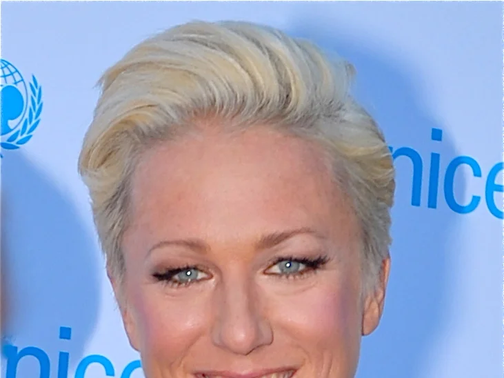 Kajsa Bergqvist på en Unicef-gala