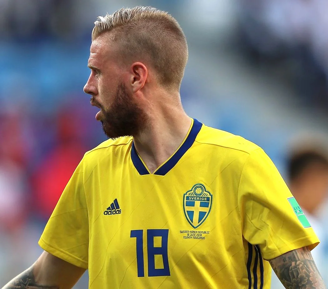 Pontus Jansson, svensk mittback och kapten i Malmö FF
