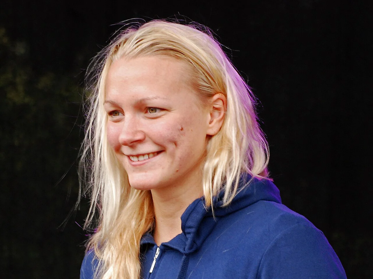 Sarah Sjöström, världsmästare och olympisk guldmedaljör i simning